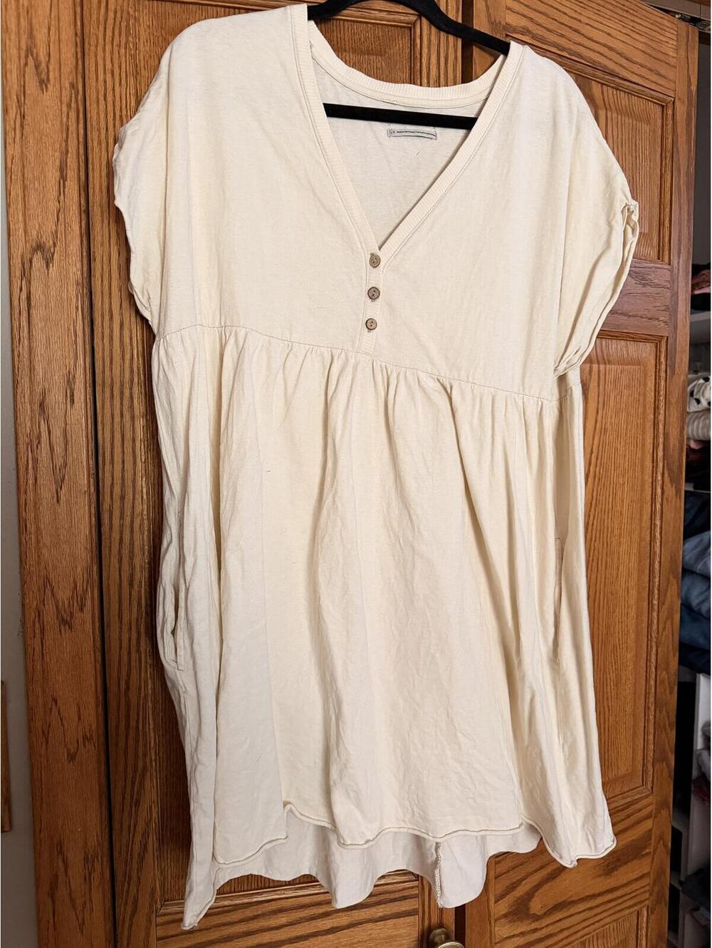 Urban Outfitters Cream Dress